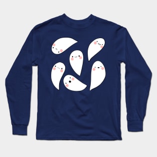 Ghost illustration Long Sleeve T-Shirt